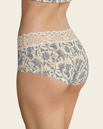 Ultra light lace trim hipster panty#color_b97-blue-flower-print