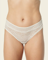 Mid-rise sheer lace cheeky panty#color_253-ivory