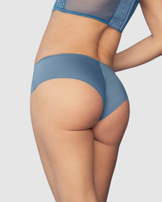 Ultra-light lace waistband cheeky panty#color_915-steel-blue