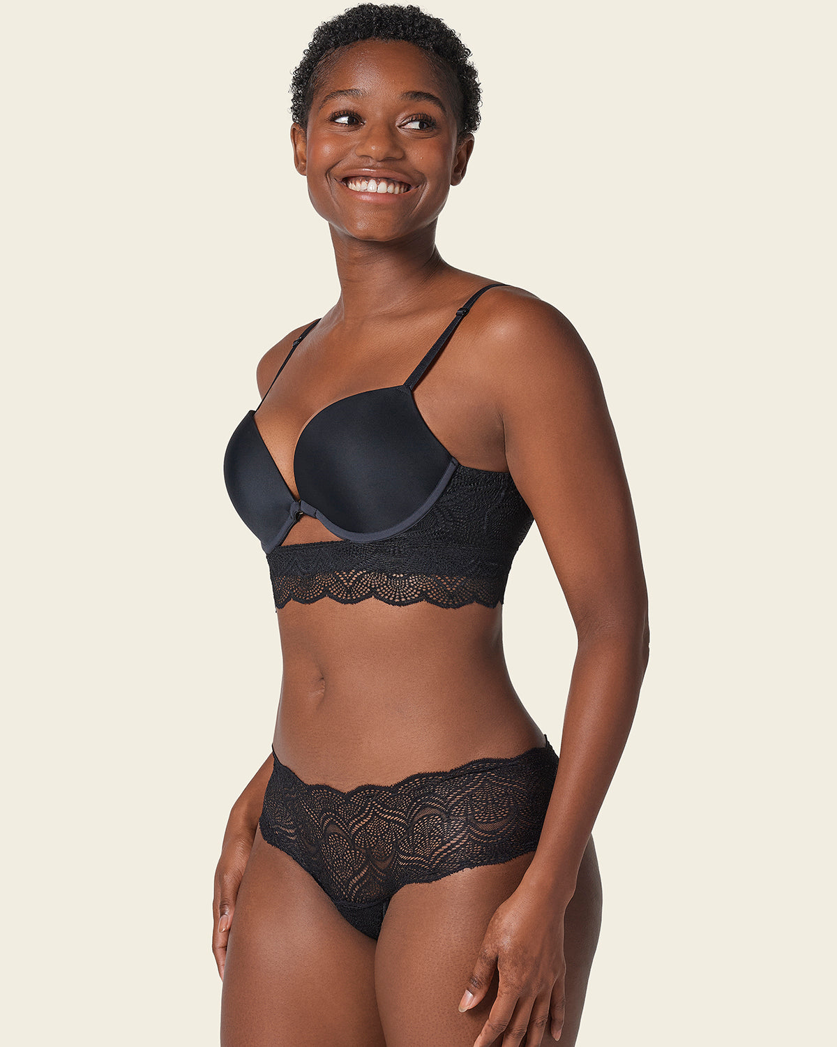 Cheeky Lace Hipster Panty | Leonisa
