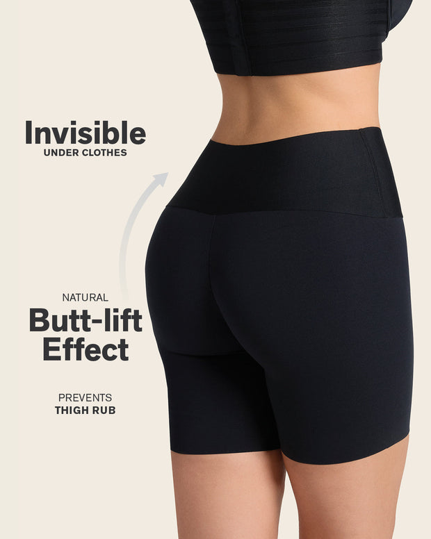 High Profile Bra & PowerStay Short in Black