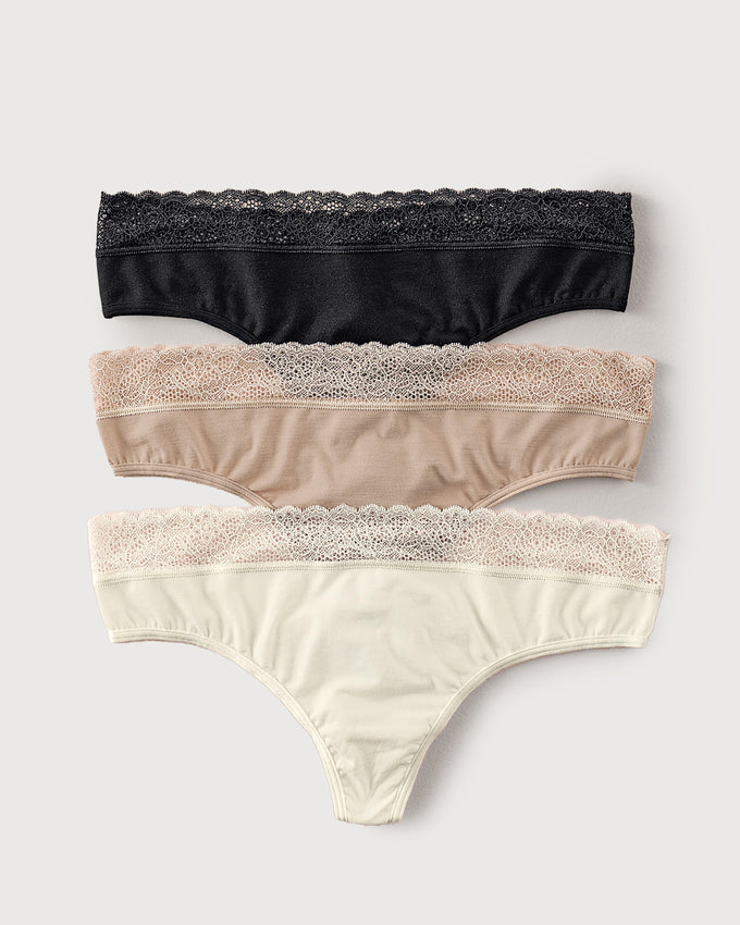3-Pack lace detail thong panties#color_s01-pearl-black-light-brown