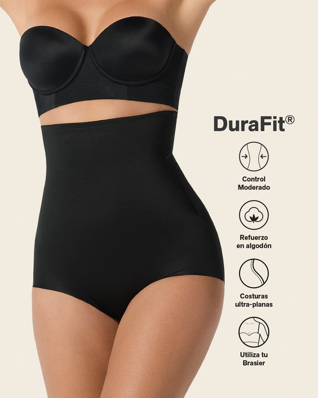 Extra high-waisted moderate shaper panty