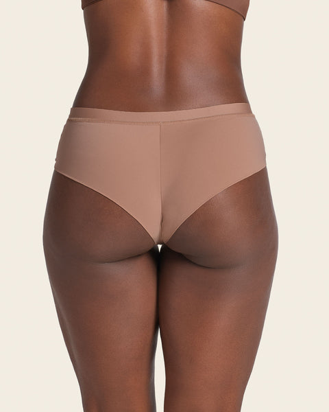 Panty flex one-size-fits-all invisible cheeky panty#color_852-coffee