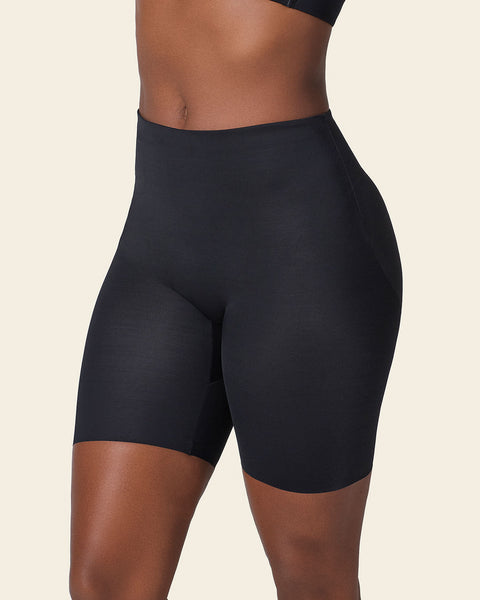 Midrise anti chafing butt lifter shaper short