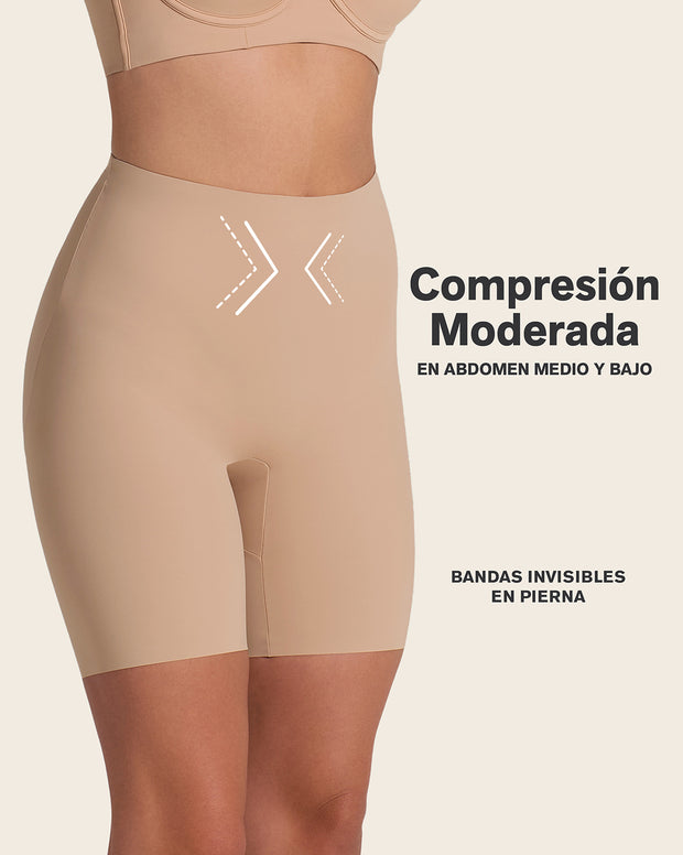 Midrise Anti Chafing Butt Lifter Shaper Short