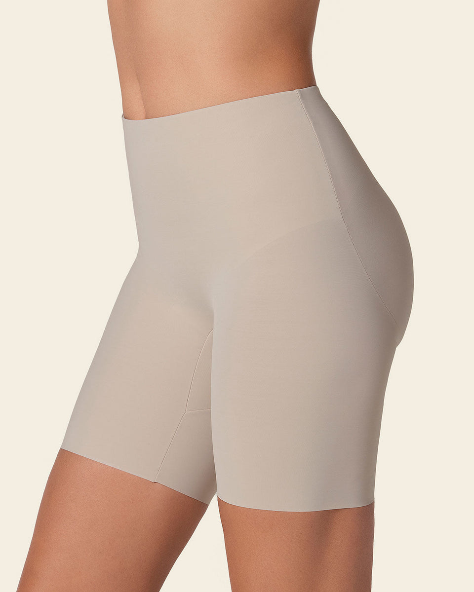 Midrise anti chafing butt lifter shaper short