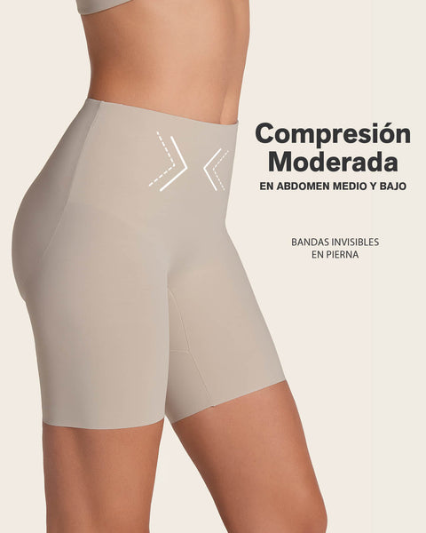Midrise Anti Chafing Butt Lifter Shaper Short#color_802-nude