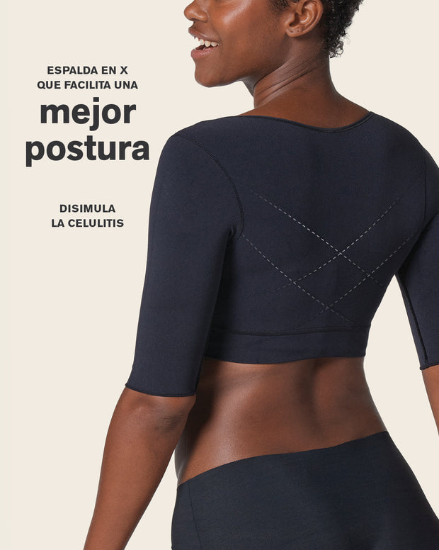 Invisible upper arm shaper vest