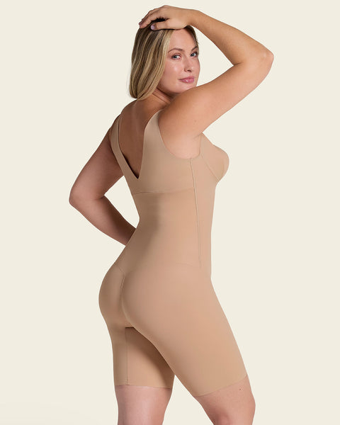 Undetectable Step-in Mid-Thigh Body Shaper#color_801-golden-beige