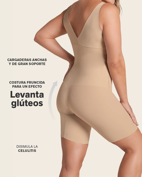 Undetectable Step-in Mid-Thigh Body Shaper#color_801-golden-beige