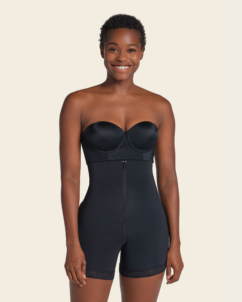 Strapless Shapewear Bodysuit for Women Tummy Control Butt Lifter