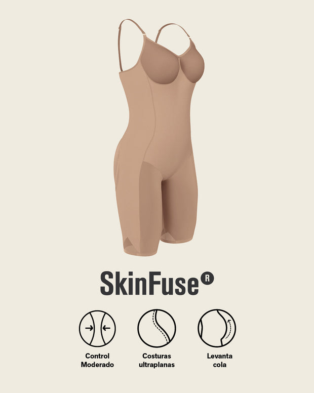 naturalFull coverage seamless shaping bodysuit