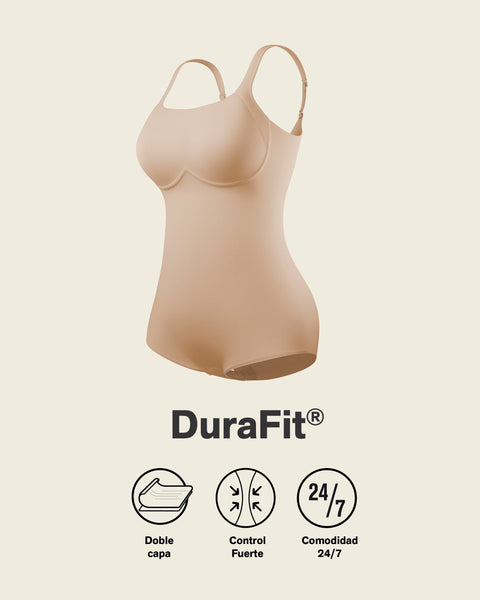 Scoop Back Wireless Classic Sculpting Bodysuit#color_801-golden-beige