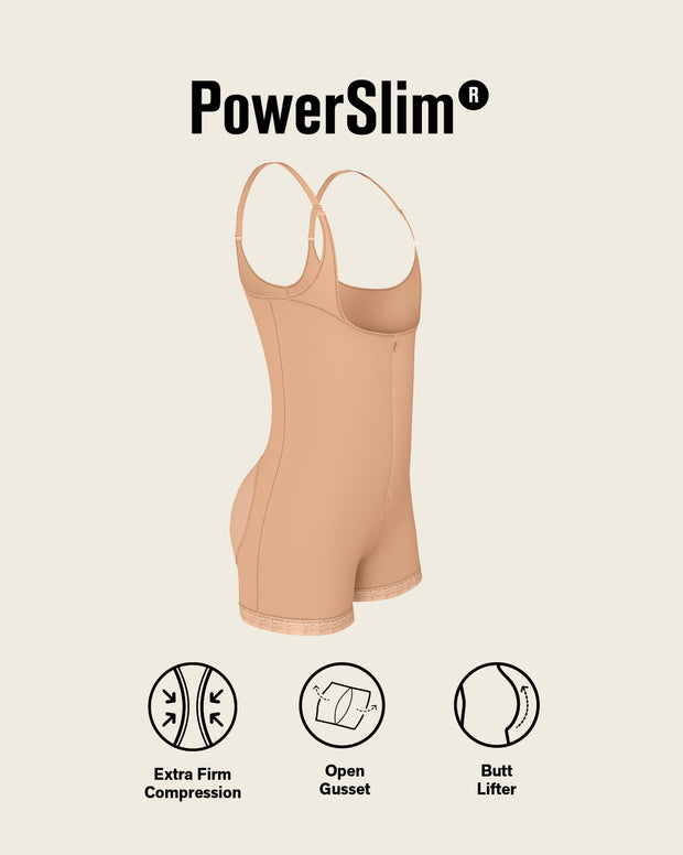 Boyshort bottom body shaper with firm compression
