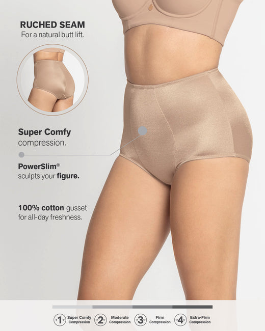 High-cut classic shaper panty#color_802-nude