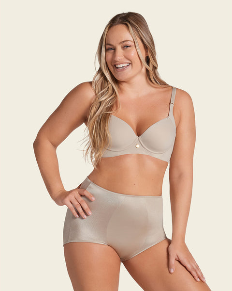 High-cut classic shaper panty#color_802-nude