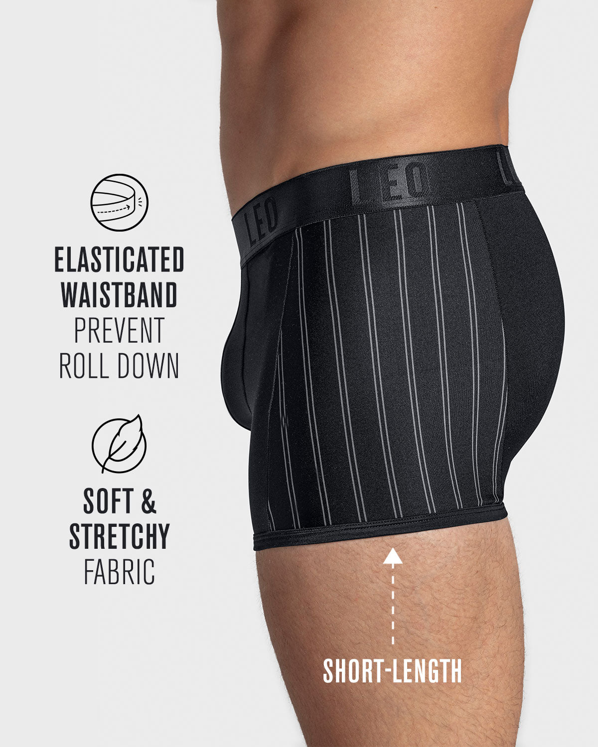 Perfect Fit Trunk with Contrast Details | Leonisa