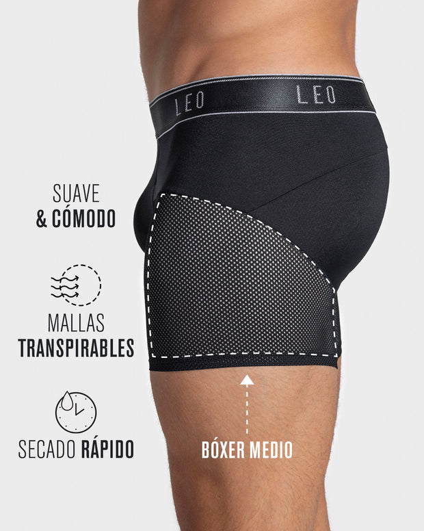 Leo advanced mesh boxer brief