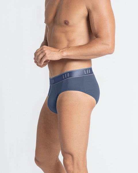 Ultra-Light Brief with Ergonomic Pouch#color_500-steel-blue