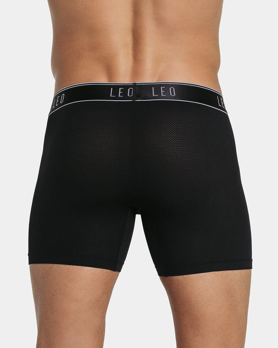 3-Pack Ultra-Light Boxer Briefs with Ergonomic Pouch | Leonisa
