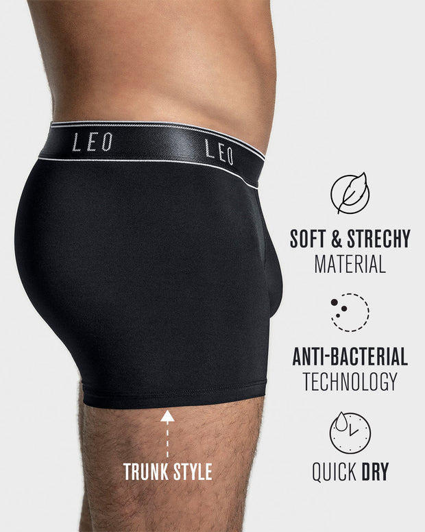 Anti-bacterial trunk made of soft microfiber