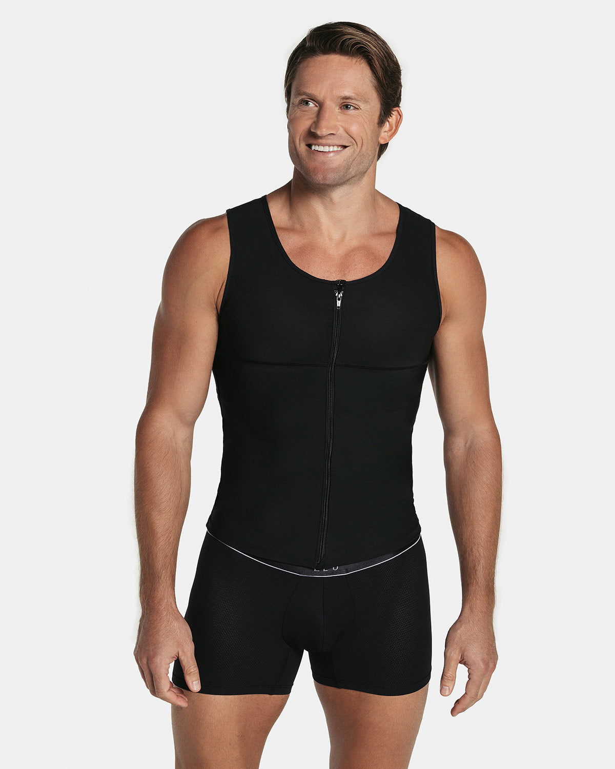 Men's Firm Compression Post-Surgical Shaper Vest | Leonisa