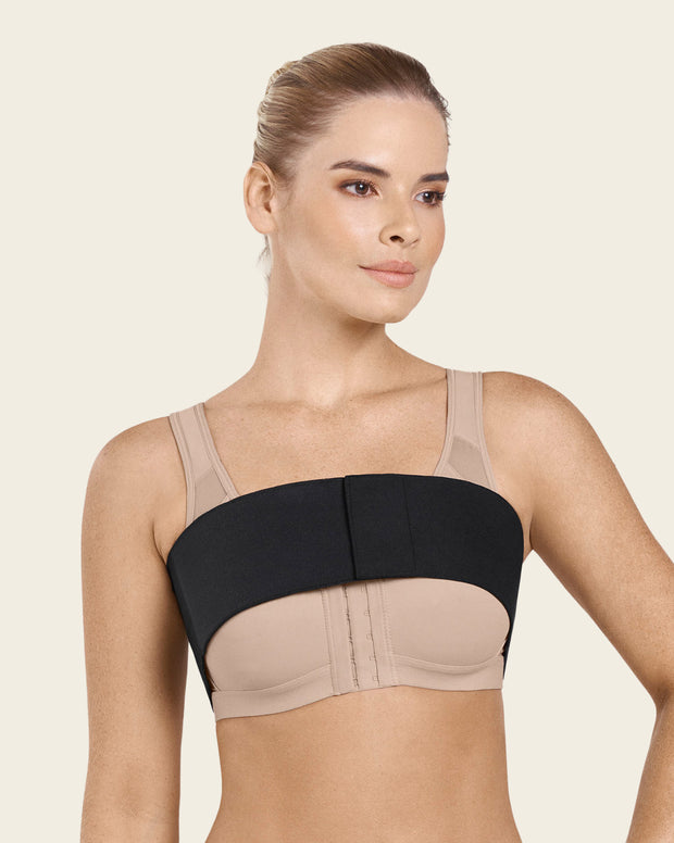 Breast & chest compression wrap