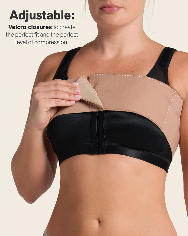 Breast & chest compression wrap