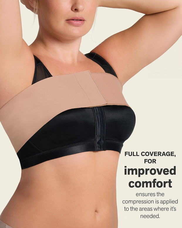 Breast & chest compression wrap