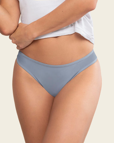 Low-rise classic microfiber thong panty#color_517-stone-blue