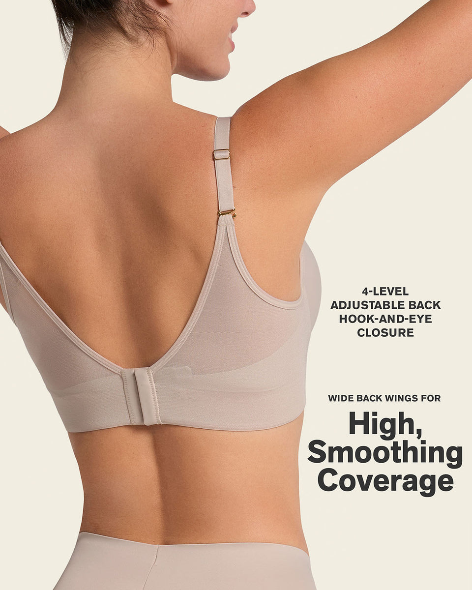 Memory Foam Push-Up Underwire Bustier Bra with Strappy Front | Leonisa