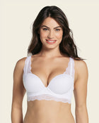 Soft cup underwire lace highlight bra the luxe essential bra
