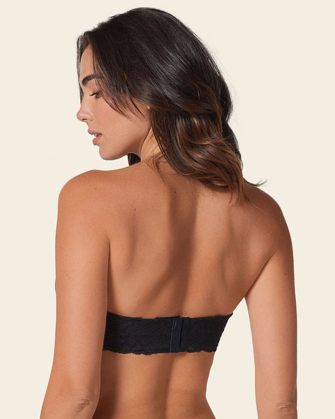 The 3d bra: triple push-up plunge bra#color_700-black