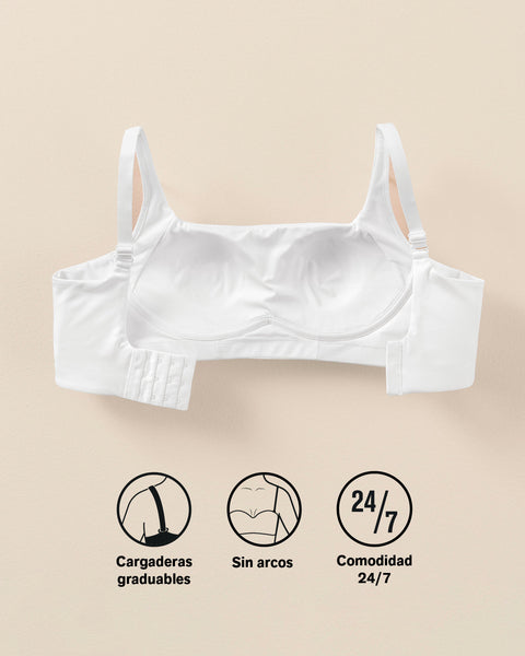 Everyday wireless support bra#color_000-white
