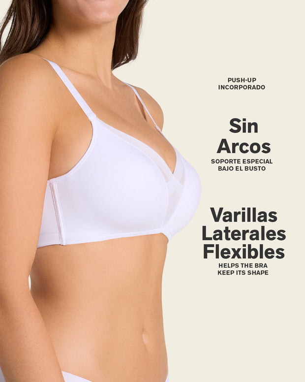 Wireless push up magical bra