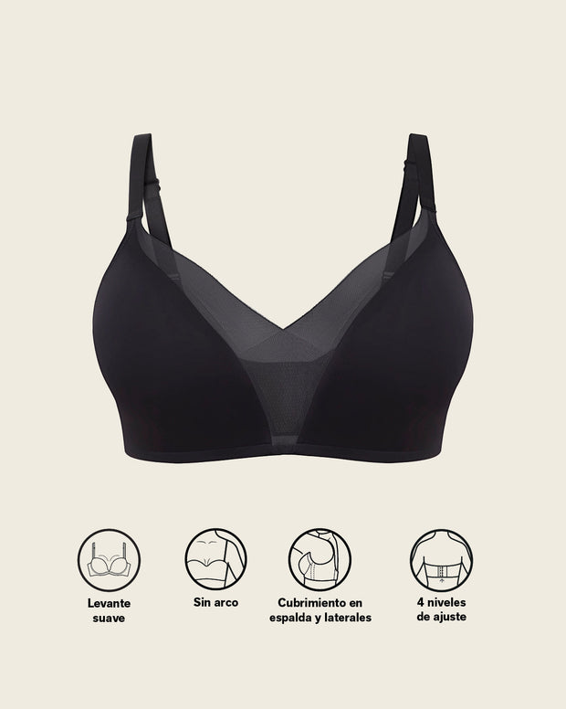 Wireless push up magical bra