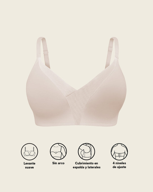 Wireless push up magical bra
