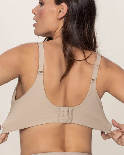 Wireless supportive full coverage contouring bra#color_802-nude