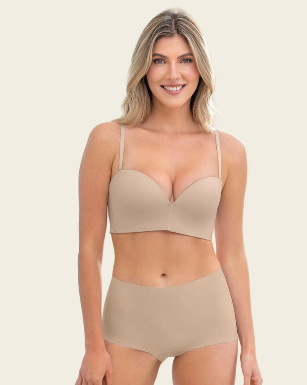 Next Generation Antigravity Wireless Strapless Bra