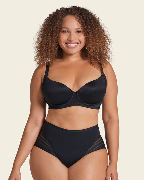 Total Embrace supportive contouring bra with underwire#color_700-black