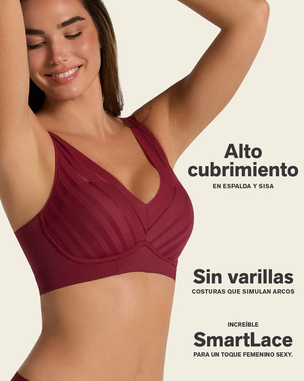 Daily Lace Wireless Support Bra