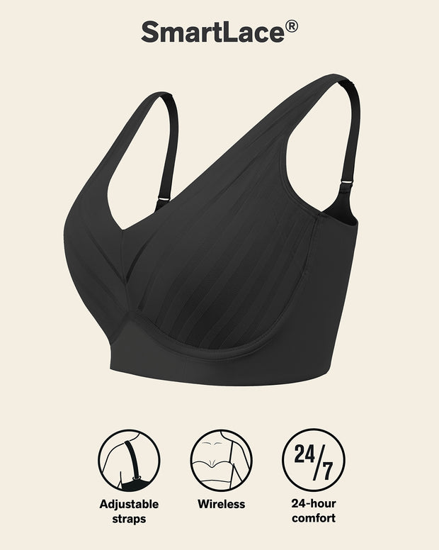 Daily Lace Wireless Support Bra