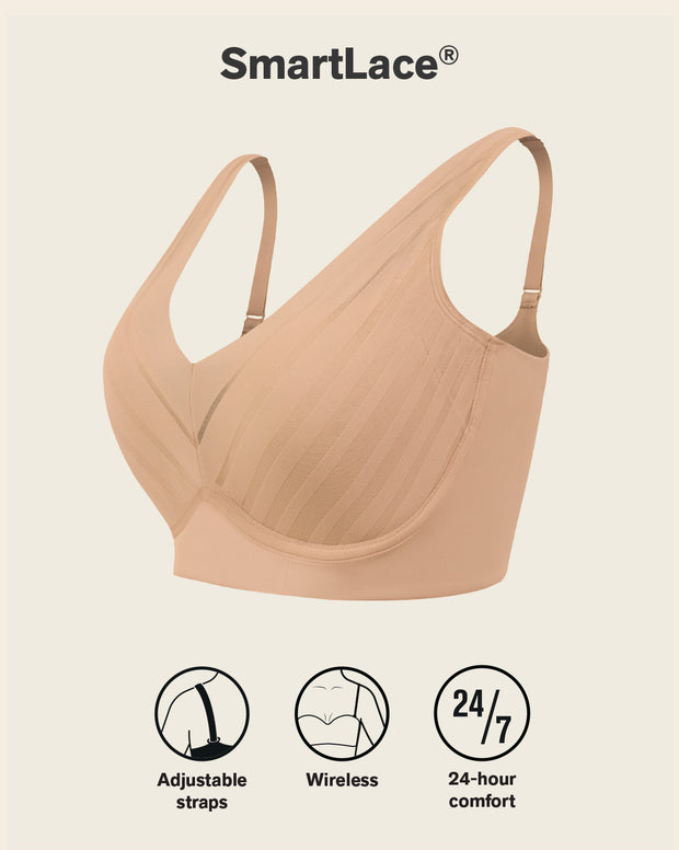 Daily Lace Wireless Support Bra