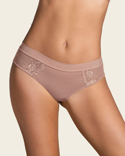 Cheeky microfiber panty with smartlace® details#color_281-rosewood