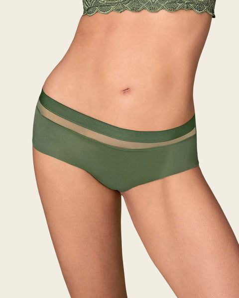 Cheeky Panty with Decorative Waistband#color_068-green