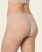 Floral lace cheeky panty