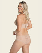 Floral lace cheeky panty
