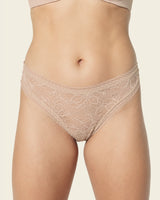 Floral lace thong panty#color_802-nude