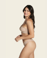 Floral lace thong panty#color_802-nude